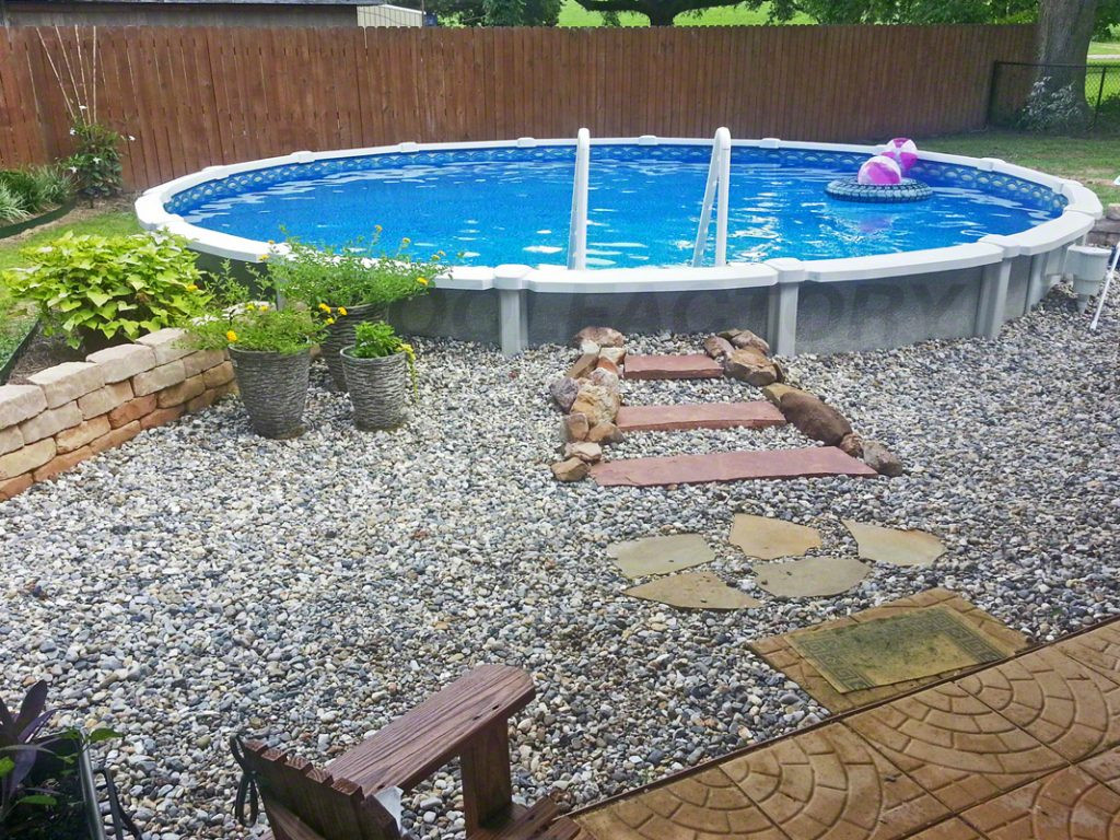 Best Above Ground Saltwater Pool
 Semi inground Pool s The Pool Factory