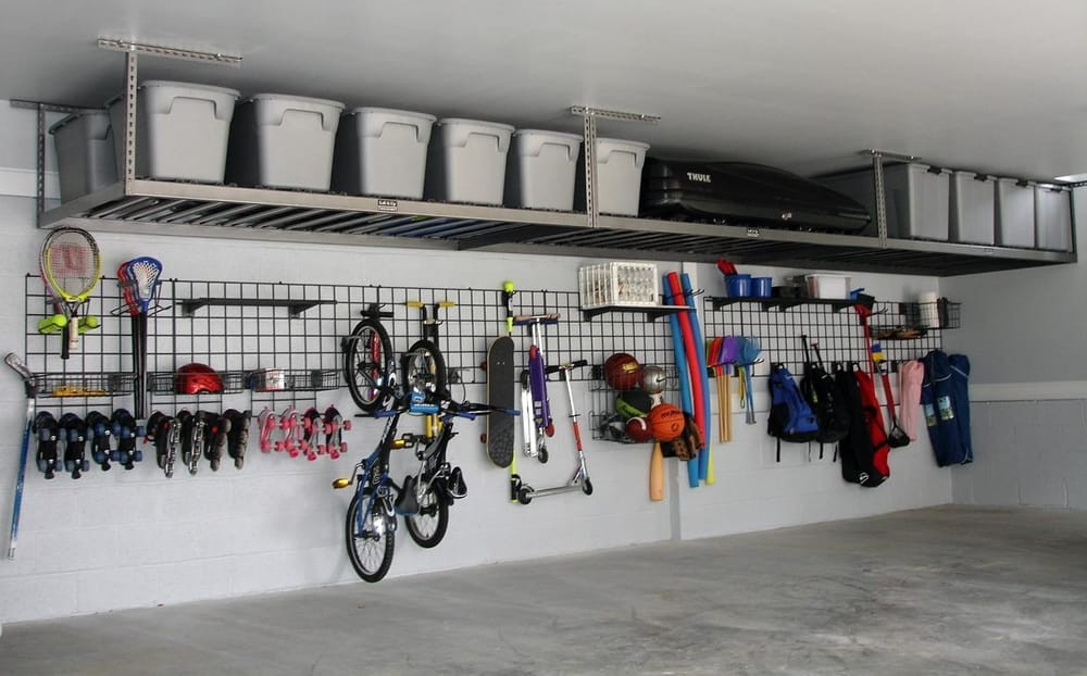 Best Way To Organize Garage
 Wall Grids are the best way to organize your garage They