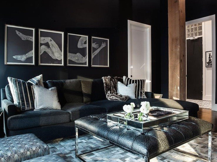 Black Furniture Living Room Ideas
 Simple Black Living Room Ideas to Inspire