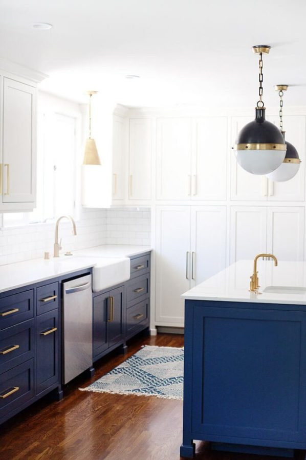 Blue And White Kitchen Ideas
 Hooray for the White and Blue Kitchen