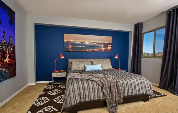 Blue Bedroom Walls
 15 Blue Bedrooms With Soothing Designs