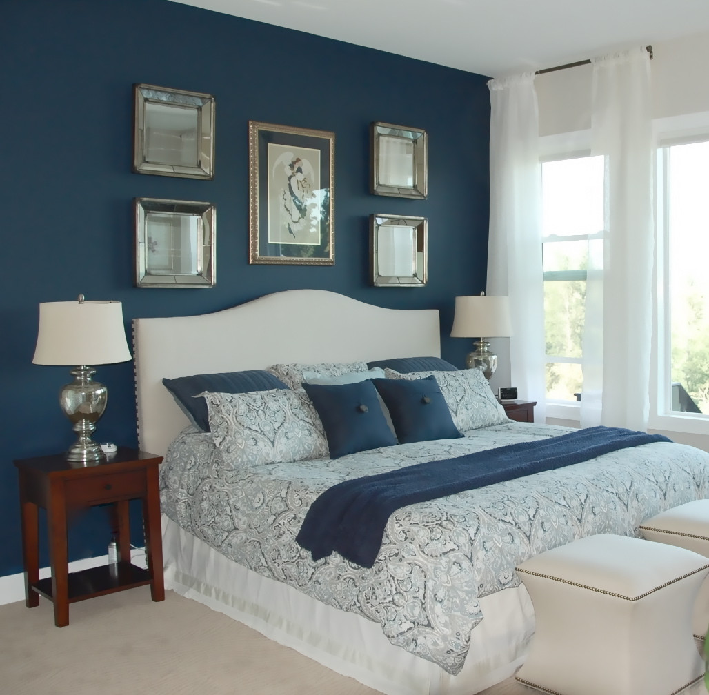 Blue Bedroom Walls
 How to Apply the Best Bedroom Wall Colors to Bring Happy