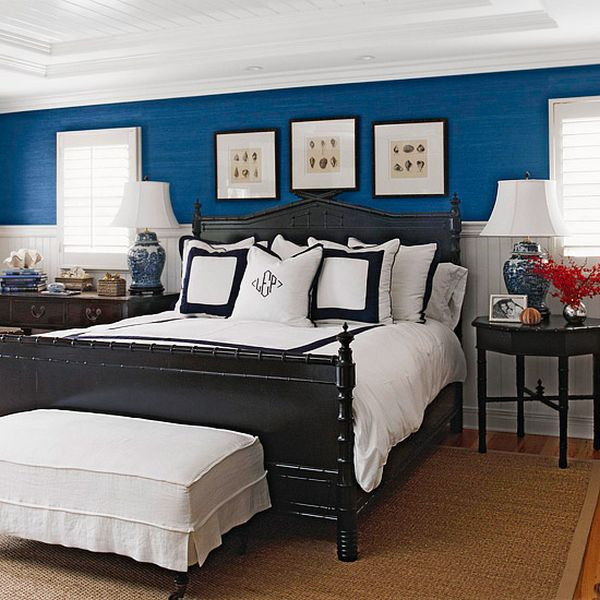 Blue Bedroom Walls
 5 Rooms To Create With Navy Blue Walls