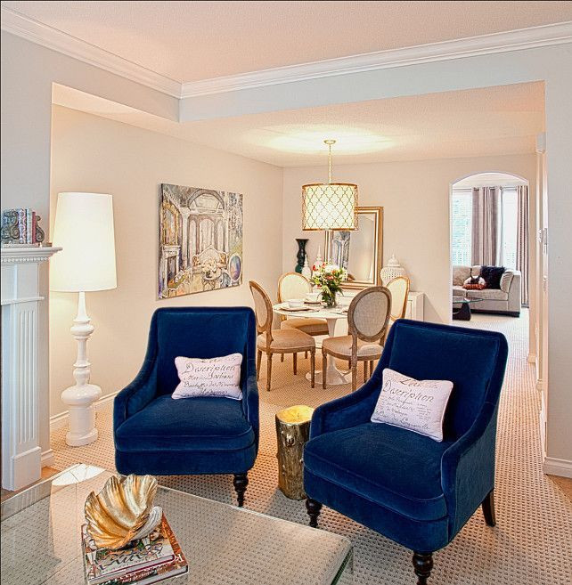 Blue Living Room Chair
 Pin by SR EVENTS on Interior class ideas in 2019
