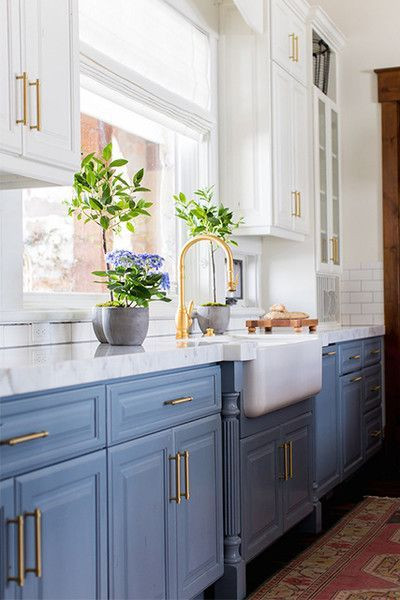 Blue White Kitchen
 Blue and White Kitchen Decor Inspiration 40 Ideas