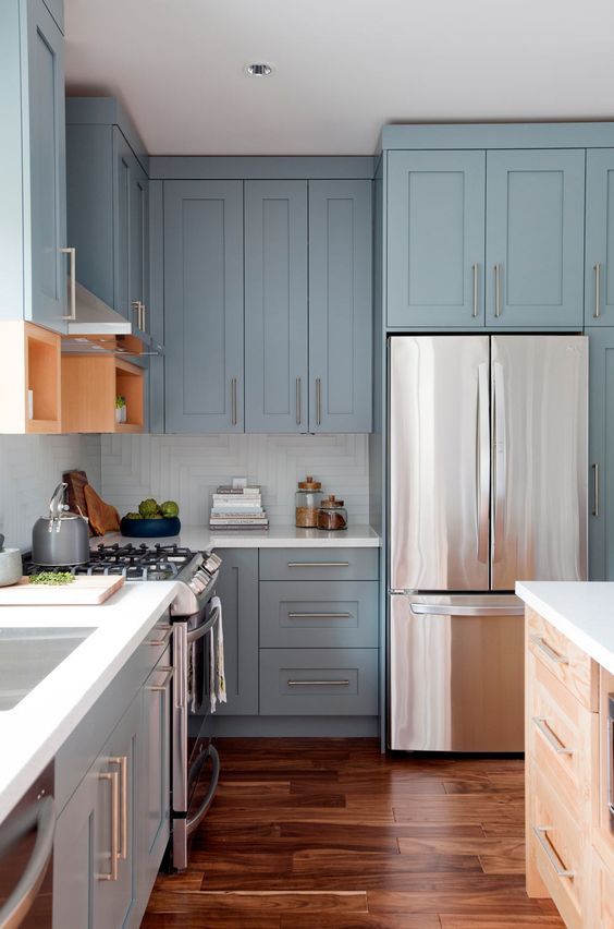 Blue White Kitchen
 30 Gorgeous Blue Kitchen Decor Ideas DigsDigs