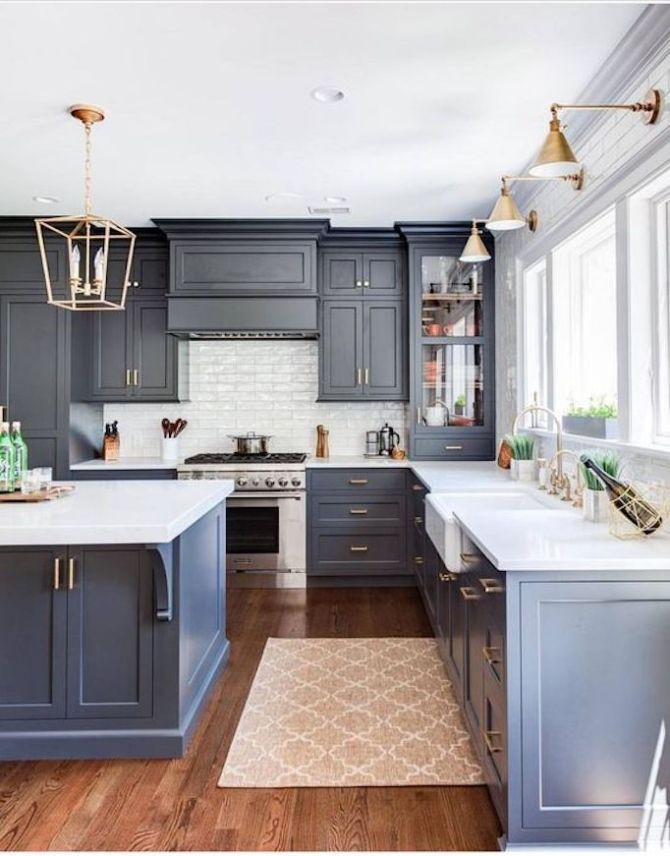 Blue White Kitchen
 Blue and White Kitchen Decor Inspiration 40 Ideas