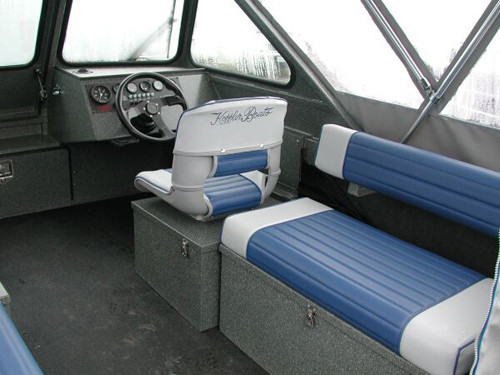 Boat Bench Seat With Storage
 Koffler Boats Power Boat Storage Box Options