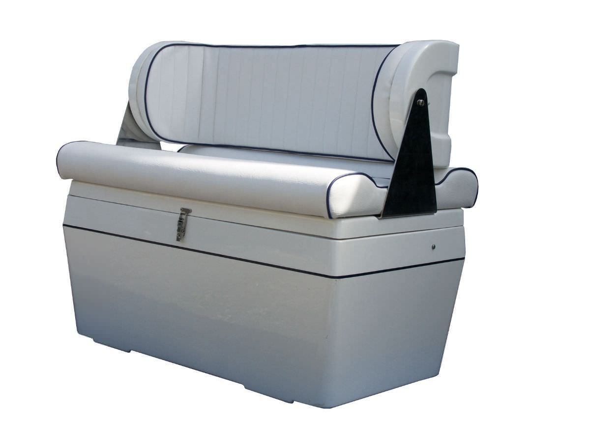 Boat Bench Seat With Storage
 Rear cooler with seat