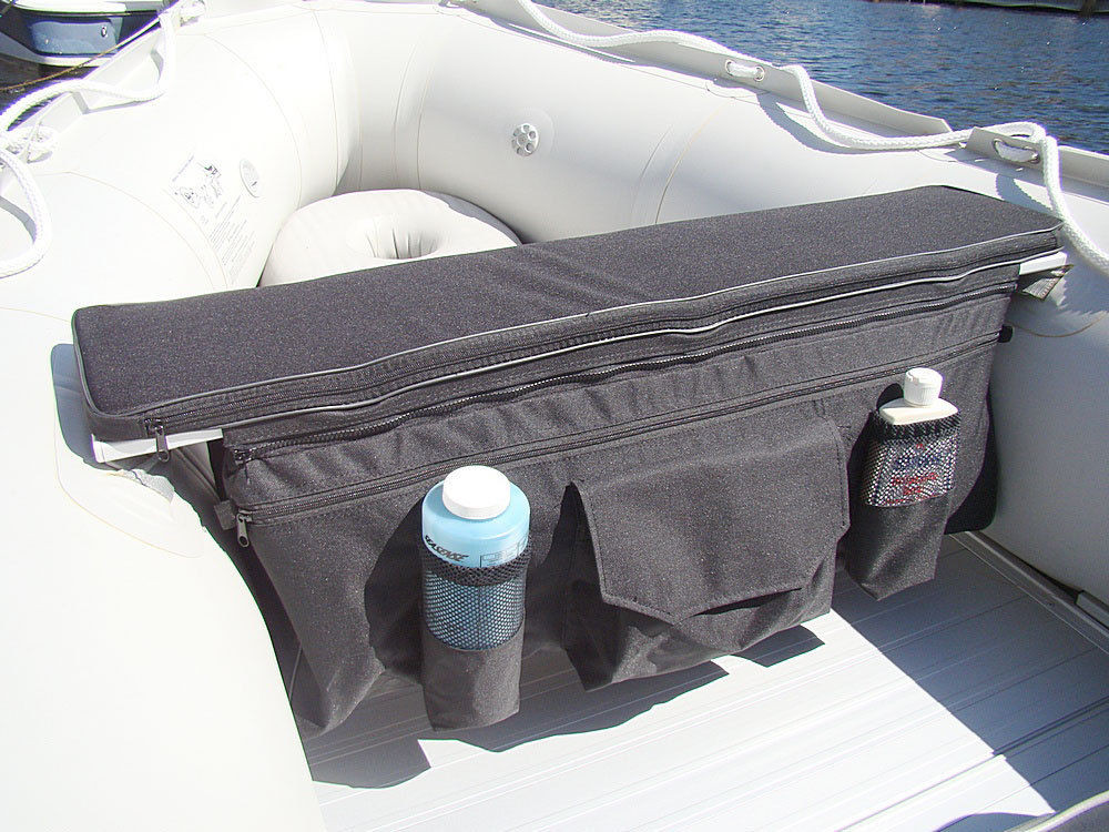 Boat Bench Seat With Storage
 DELUXE 35"x8" INFLATABLE BOAT BENCH SEAT CUSHION W