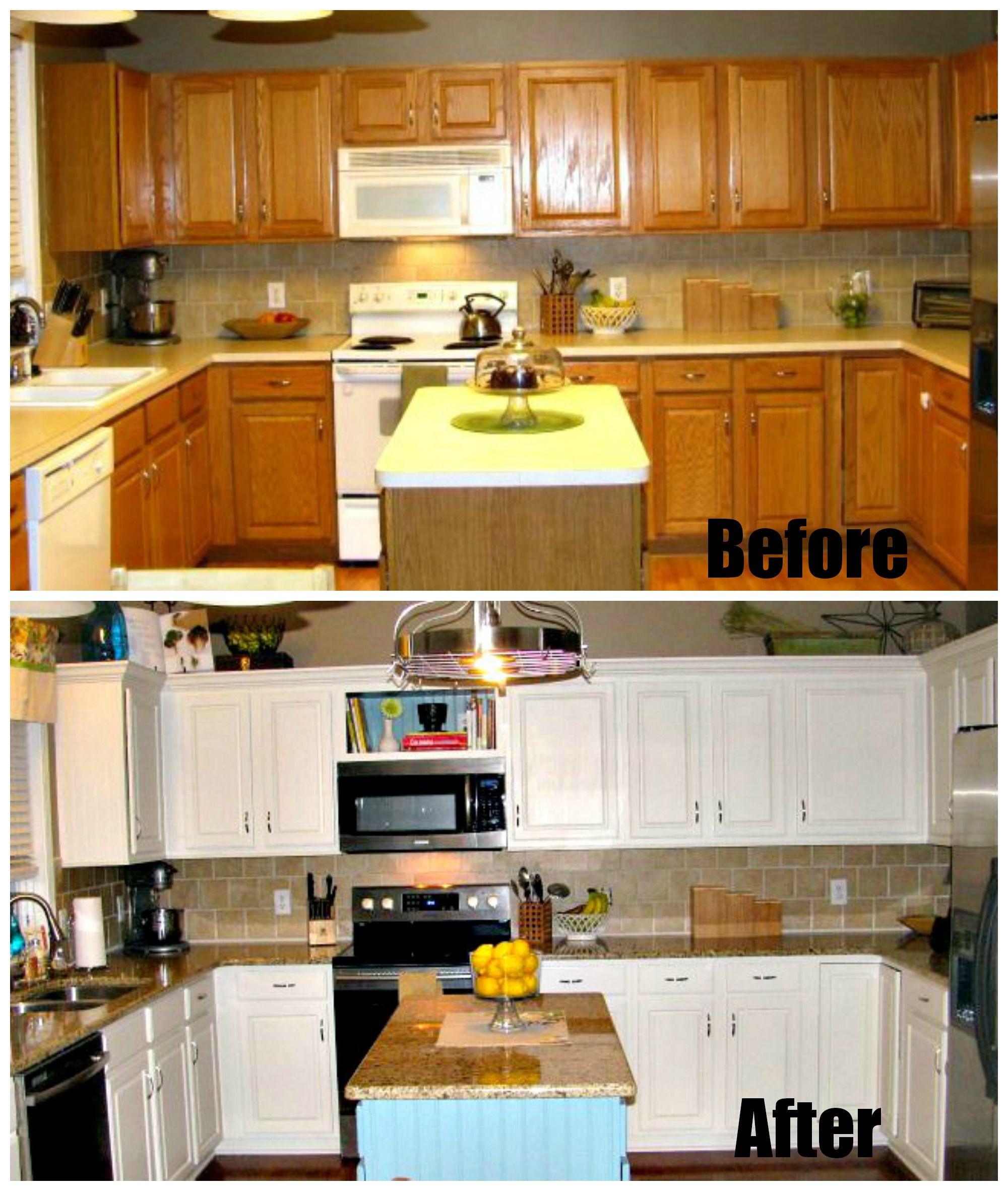 Budget Kitchen Remodel
 DIY low bud kitchen remodel