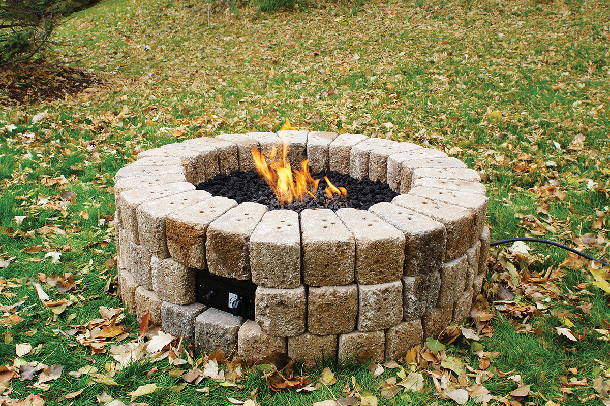 Build Your Own Outdoor Firepit Beautiful Build A Gas Fire Pit In 10 Steps Extreme How To Of Build Your Own Outdoor Firepit 