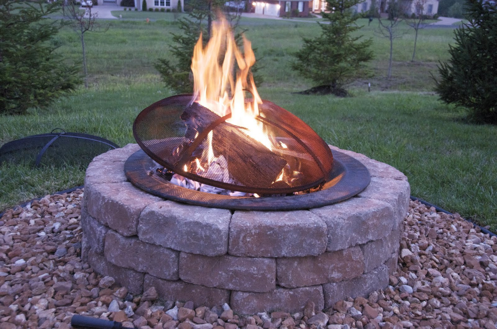 Build Your Own Outdoor Firepit
 How to build an outdoor firepit The Polkadot Chair