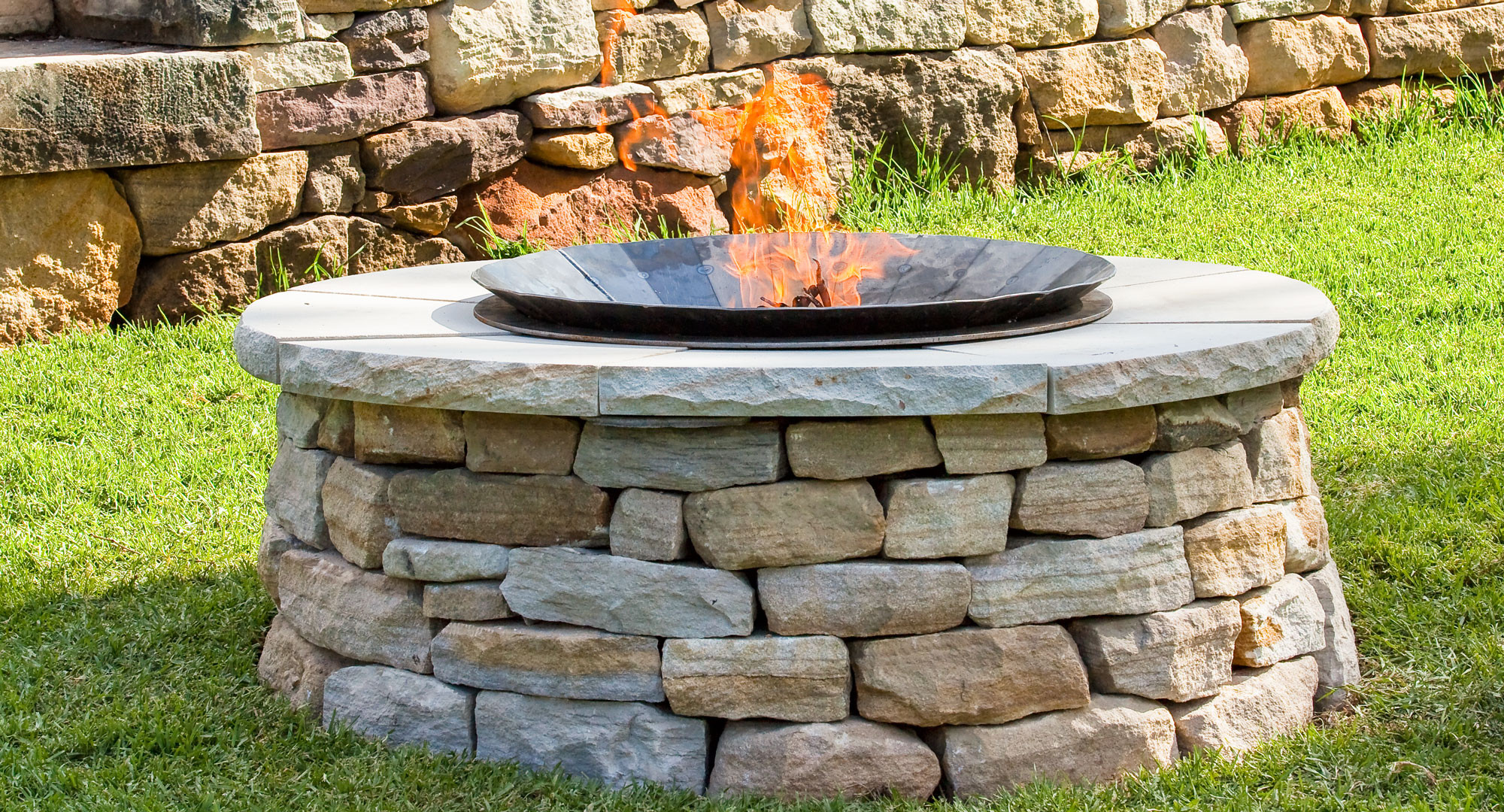 Build Your Own Outdoor Firepit
 Make your own backyard fire pit