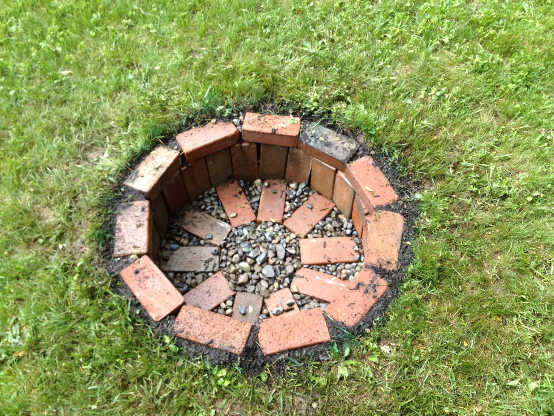 Build Your Own Outdoor Firepit
 Backyard Fire Pit 4 Easy Steps on How to Make Your Own
