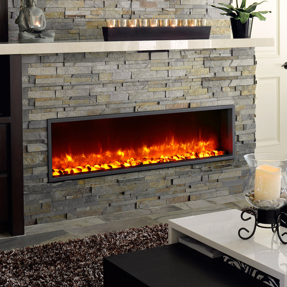 Built In Electric Fireplace
 Built In Electric Fireplace Insert MantelsDirect