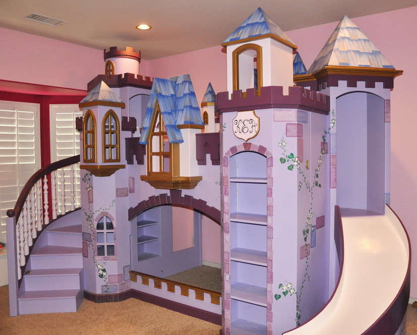 Castle Bedroom For Kids
 Amaya Castle Bed Designed by Tanglewood Design