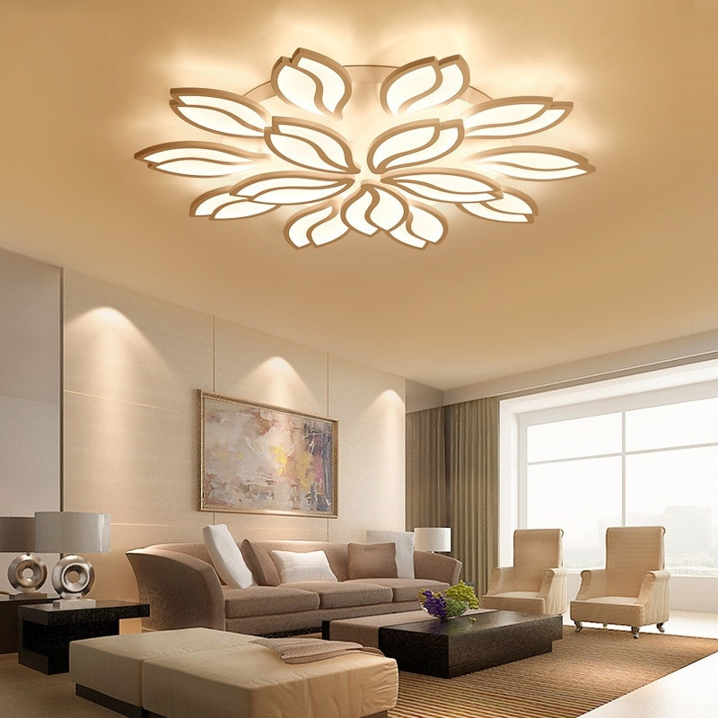 Ceiling Lamps For Living Room
 Art Design Petal LED Ceiling Lamp Living Room Bedroom