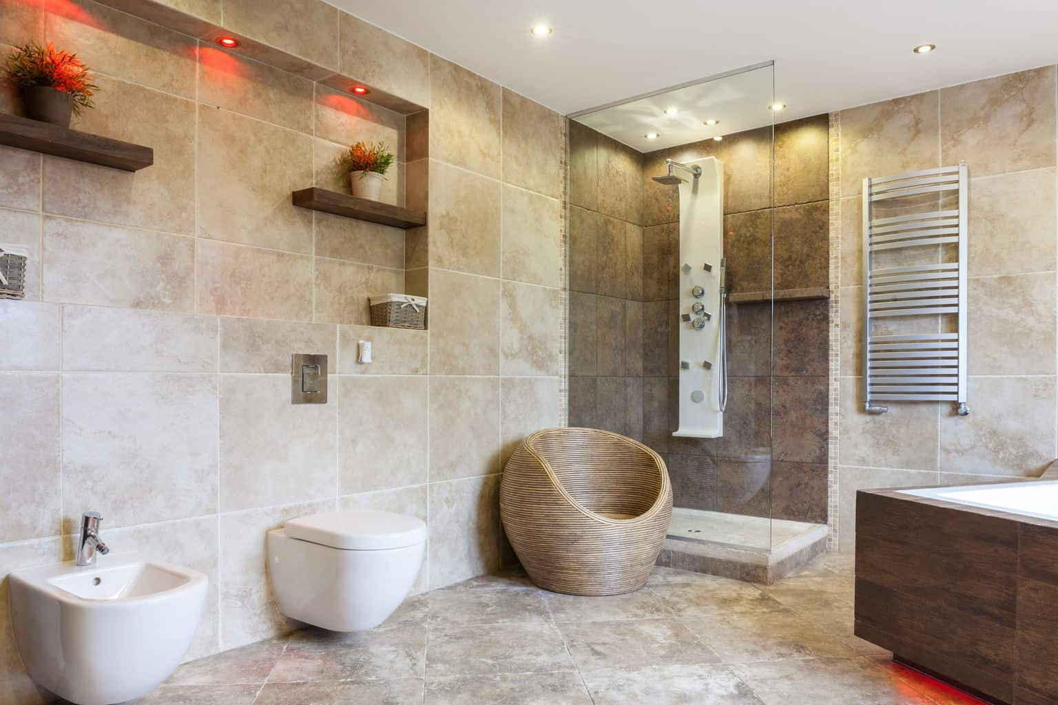 Ceramic Tiles For Bathroom
 Pros and Cons of Porcelain Tile Bathrooms The Flooring Lady