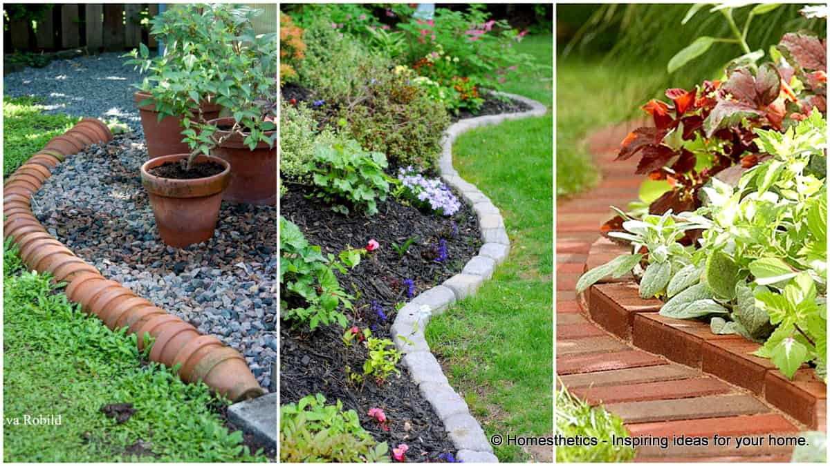 23 Incredible Cheap Landscape Edging Ideas Home Decoration And