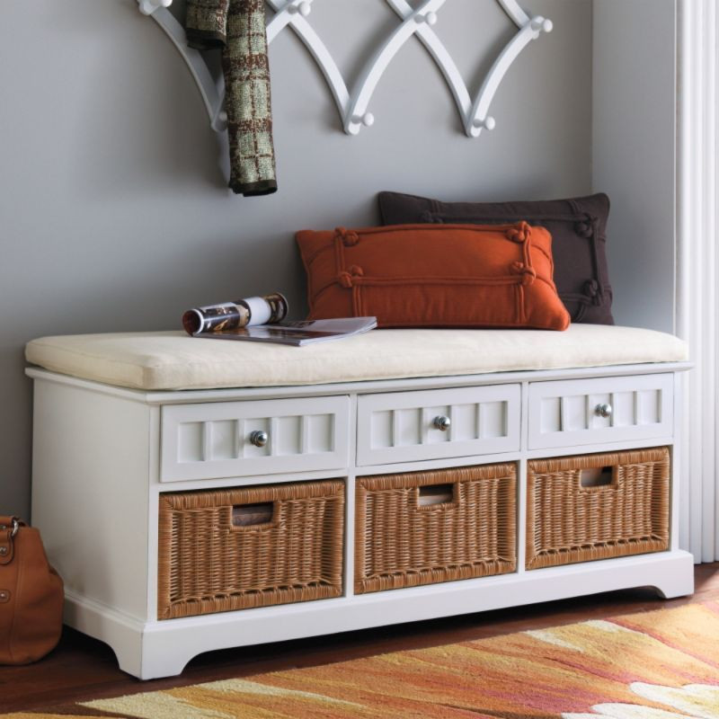 Chelsea Storage Bench
 Chelsea Storage Bench from Grandinroad So efficient and
