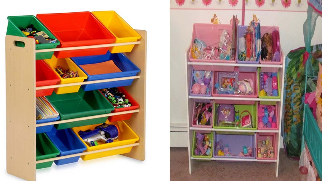 Child Storage Bins
 Honey Can Do Toy Organizer and Kids Storage Bins Review