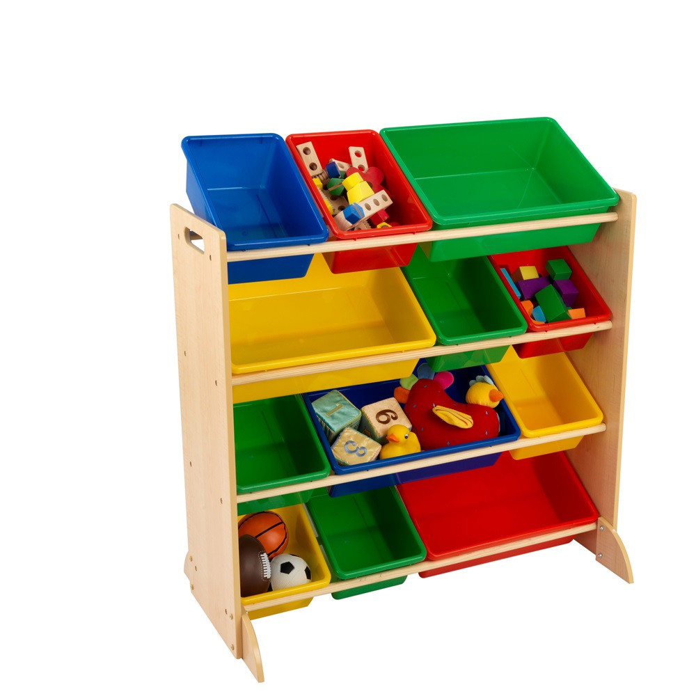 Child Storage Bins
 KIDS PRIMARY STORAGE BIN UNIT Boys Bedroom Furniture
