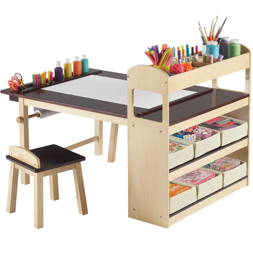 Children Desk With Storage
 Kids Activity Table with Storage in Kids Desks