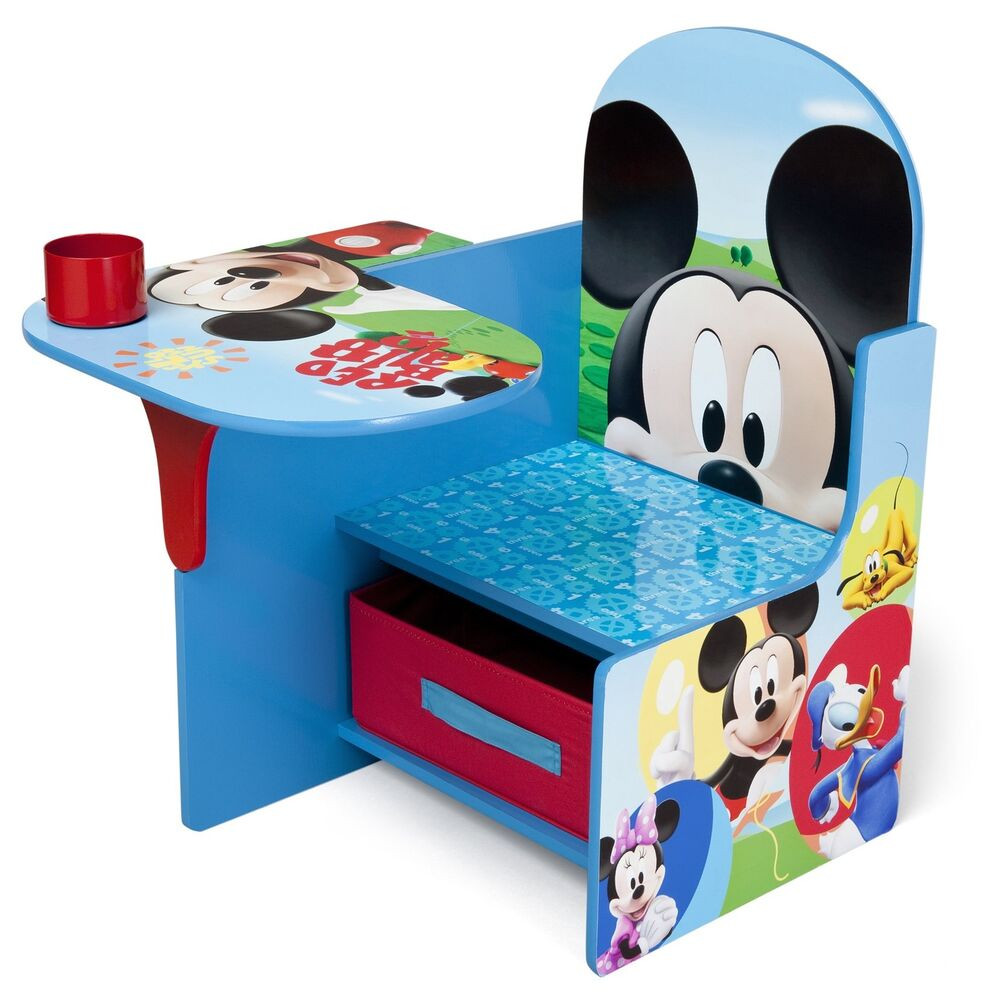 Children Desk With Storage
 Delta Children Chair Desk With Storage Bin Disney Mickey