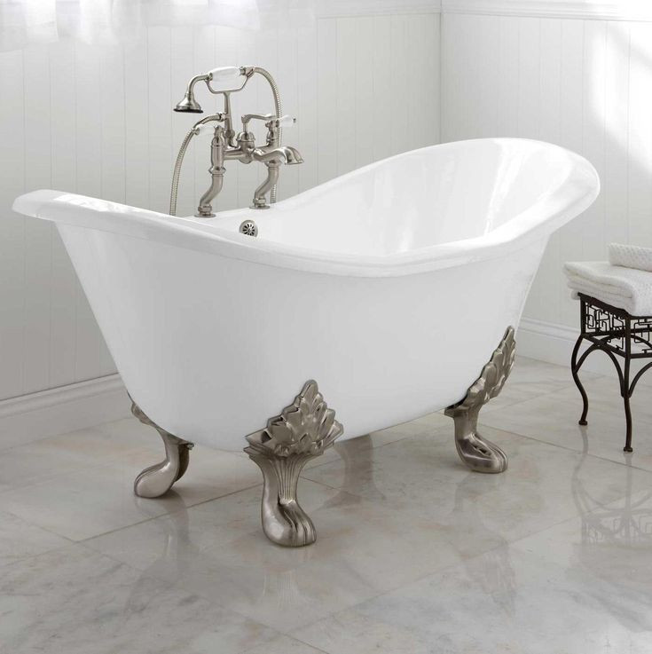 Clawfoot Tub In Small Bathroom
 You ll love these small and affordable claw foot tubs