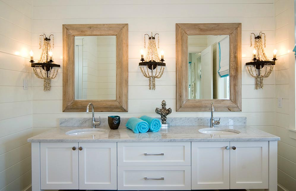 Coastal Bathroom Mirrors
 At The Beach With Kris Beach Investment Flipping Remodeling