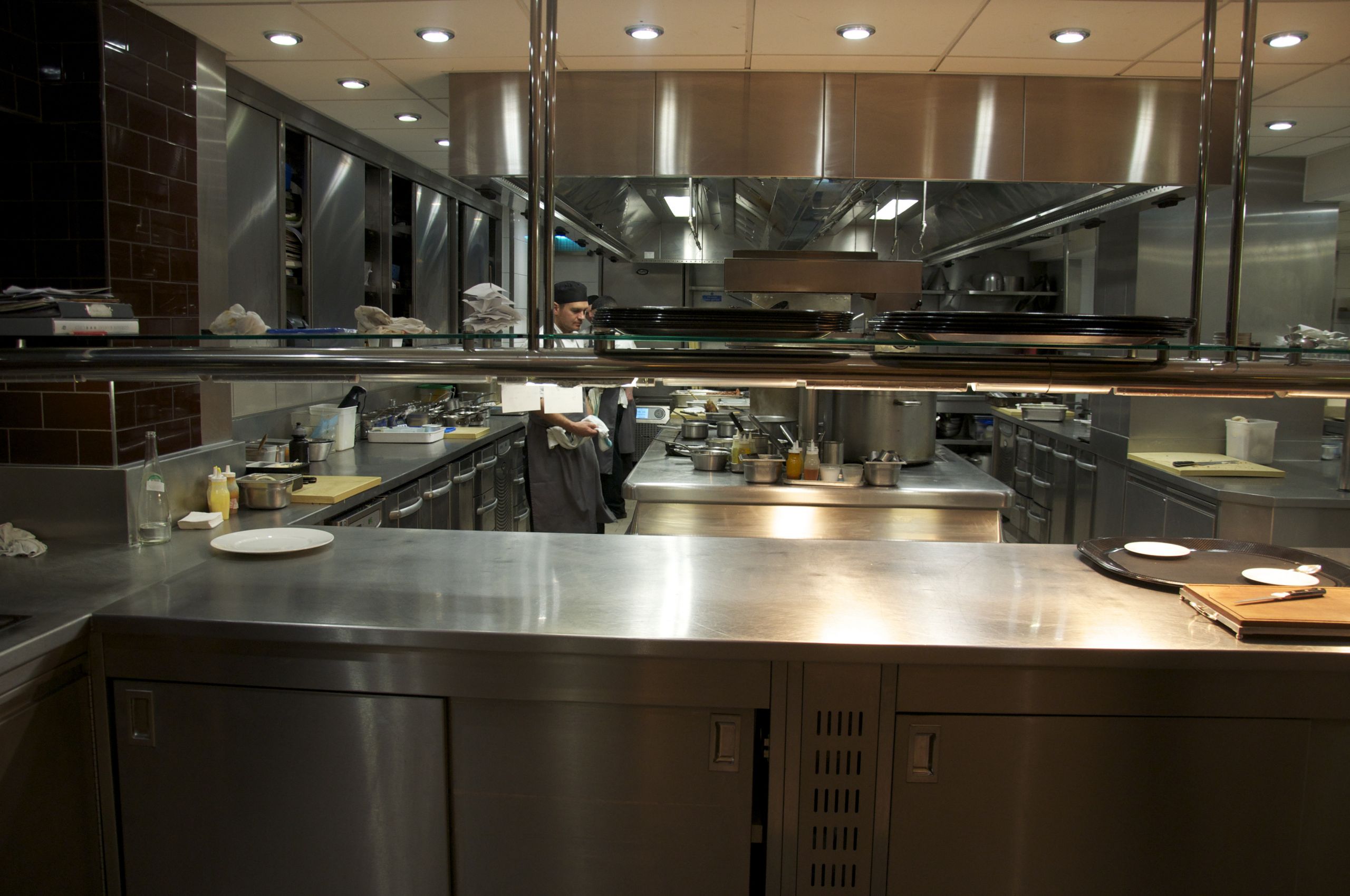 Commercial Kitchen Lighting Lovely Effective Restaurant Kitchen Design Of Commercial Kitchen Lighting Scaled 