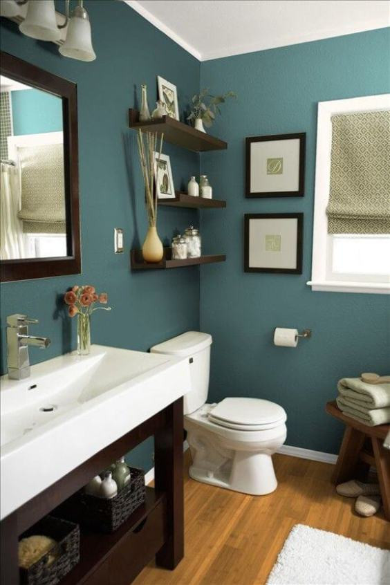 Cool Bathroom Colors
 27 Cool Bathroom Paint Color Schemes