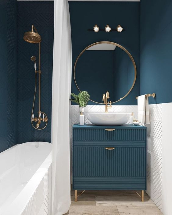 Cool Bathroom Colors
 30 Blue Bathroom Ideas 2020 Cool & Stylish in 2020