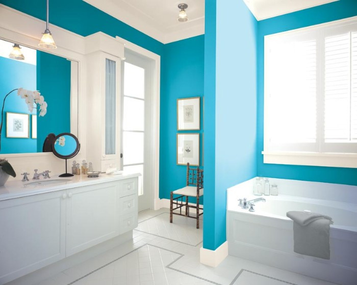 Cool Bathroom Colors
 1001 Ideas for Choosing Unique and Beautiful Bathroom