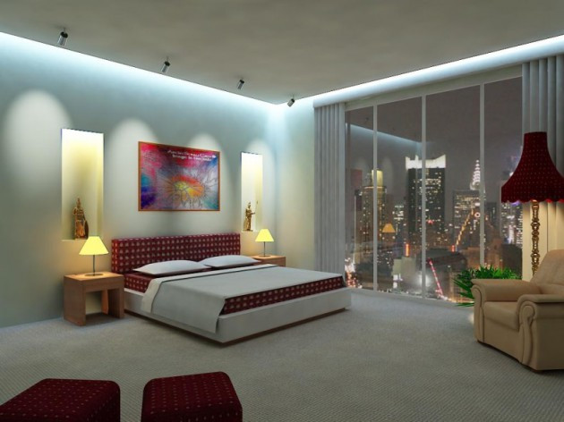 Cool Bedroom Lights
 20 Fascinating Examples Modern Bedroom Lighting Ideas