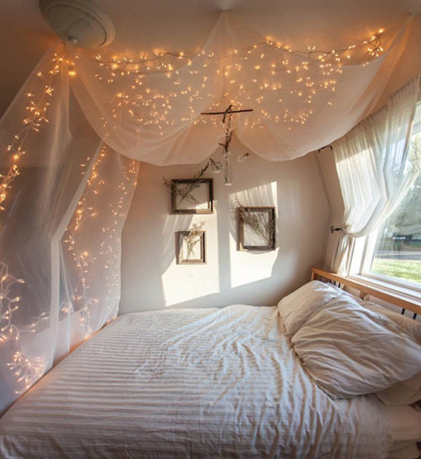 Cool Bedroom Lights
 25 Cool DIY String Light Ideas