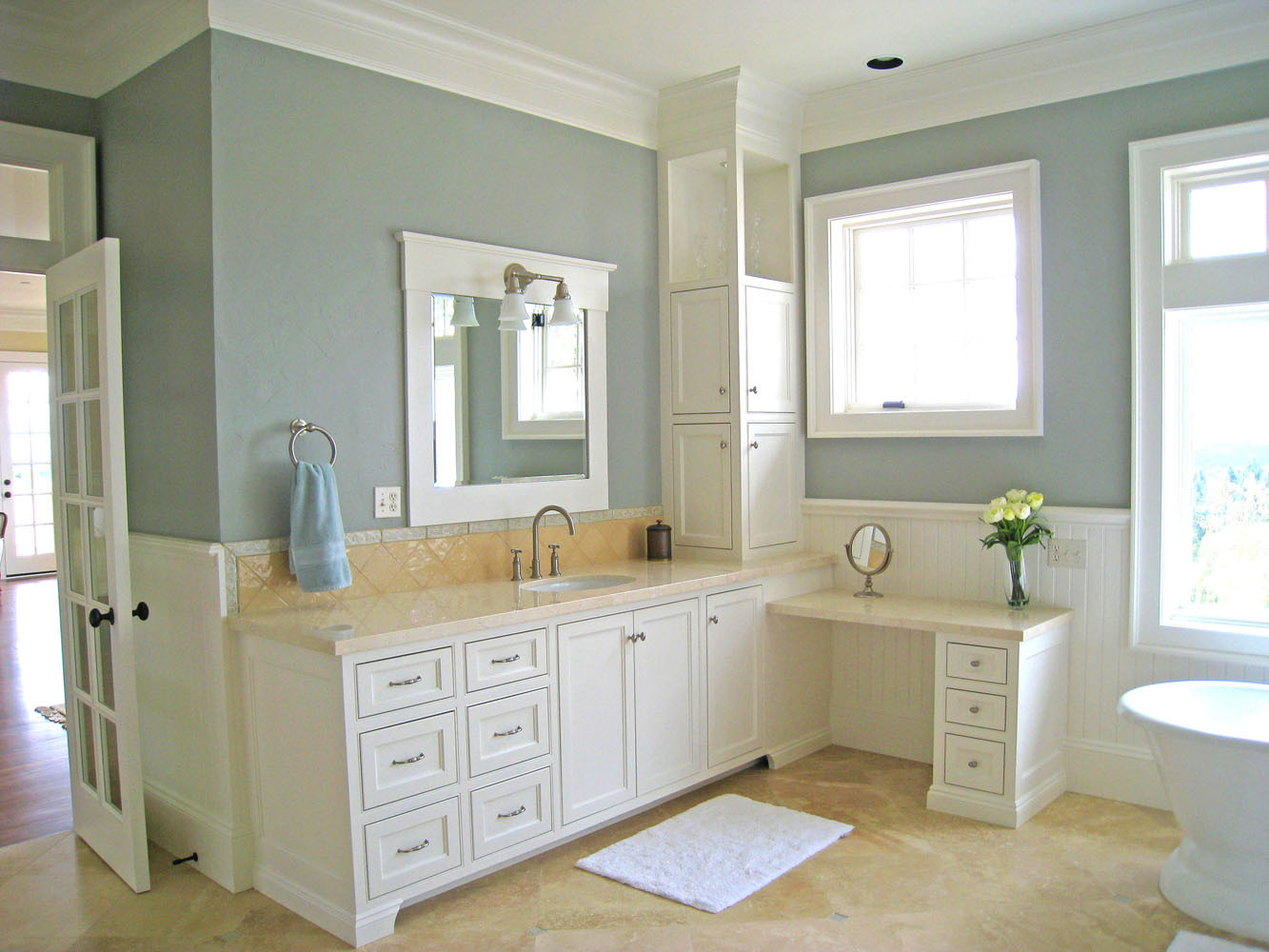Corner Cabinet Bathroom
 Space Efficient Corner Bathroom Cabinet Ideas and