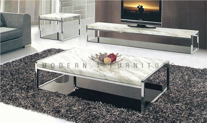 Corner Living Room Tables
 metal living room furniture stainless frame coffee table