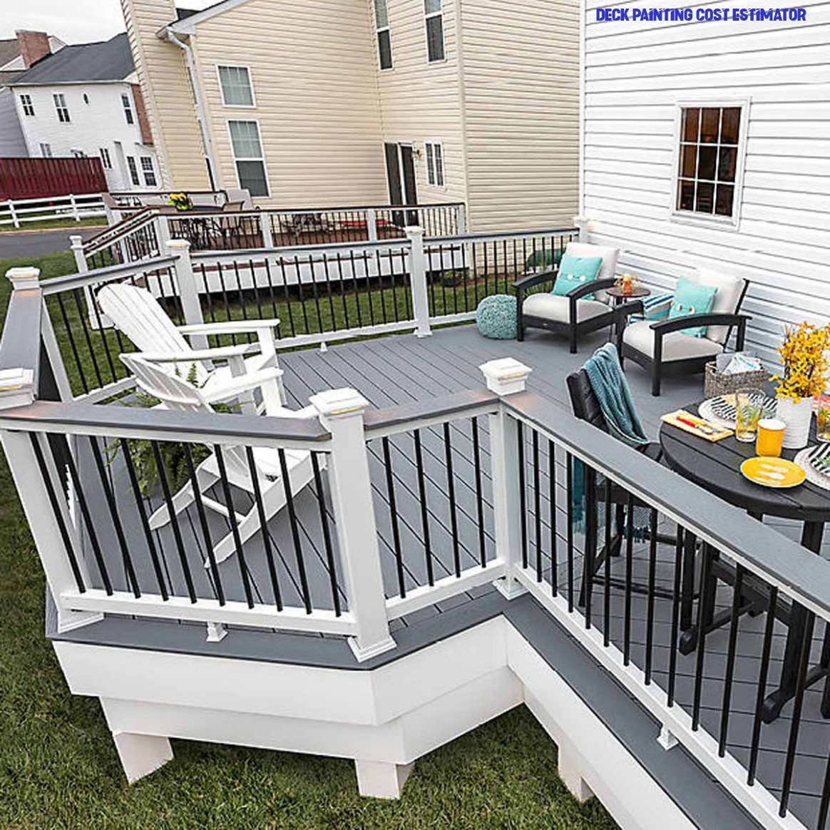 Cost To Paint A Deck
 Five New Thoughts About Deck Painting Cost Estimator That