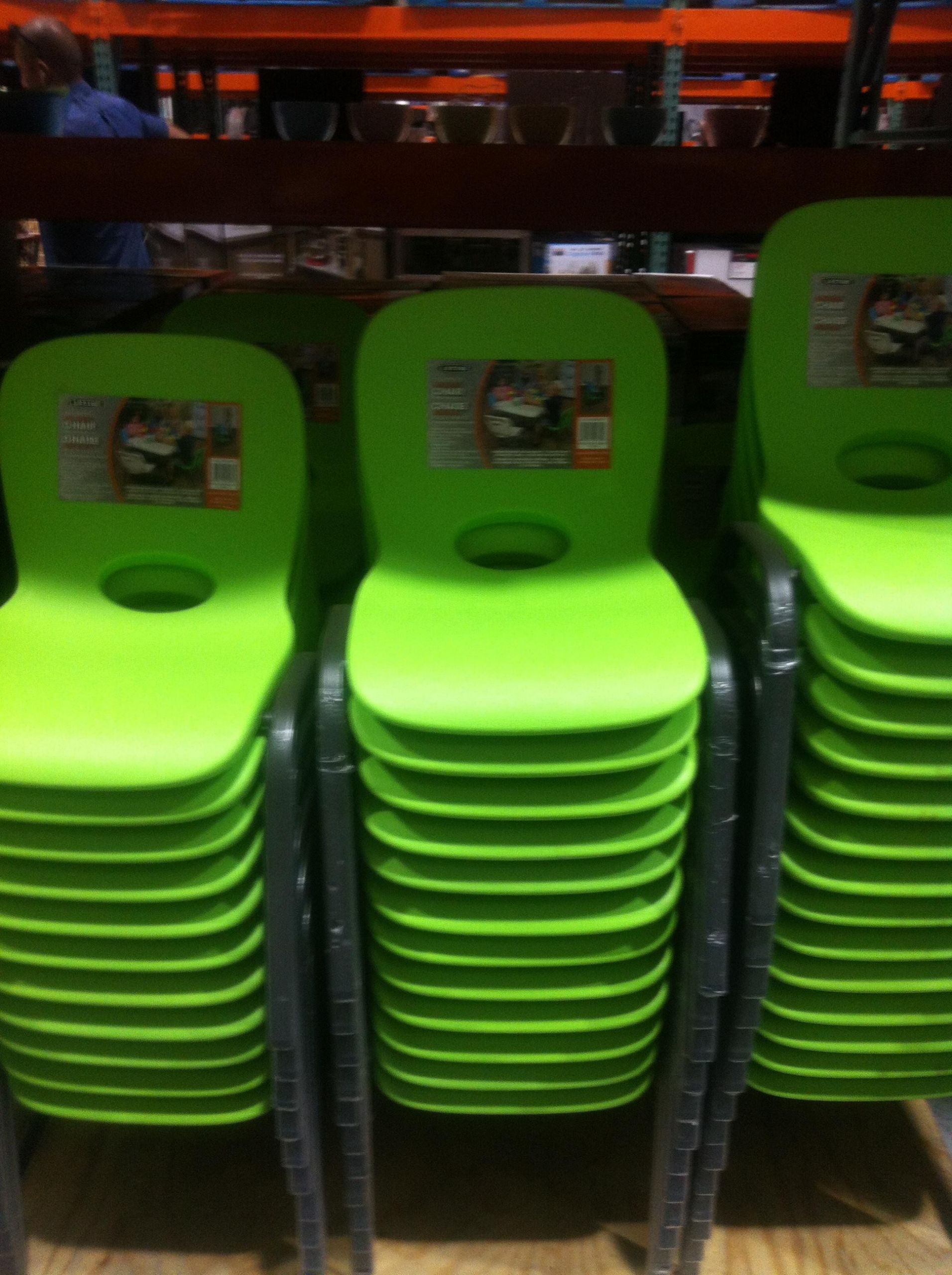Costco Kids Chair
 [Costco] Lifetime Children’s Stacking Chair $9 97