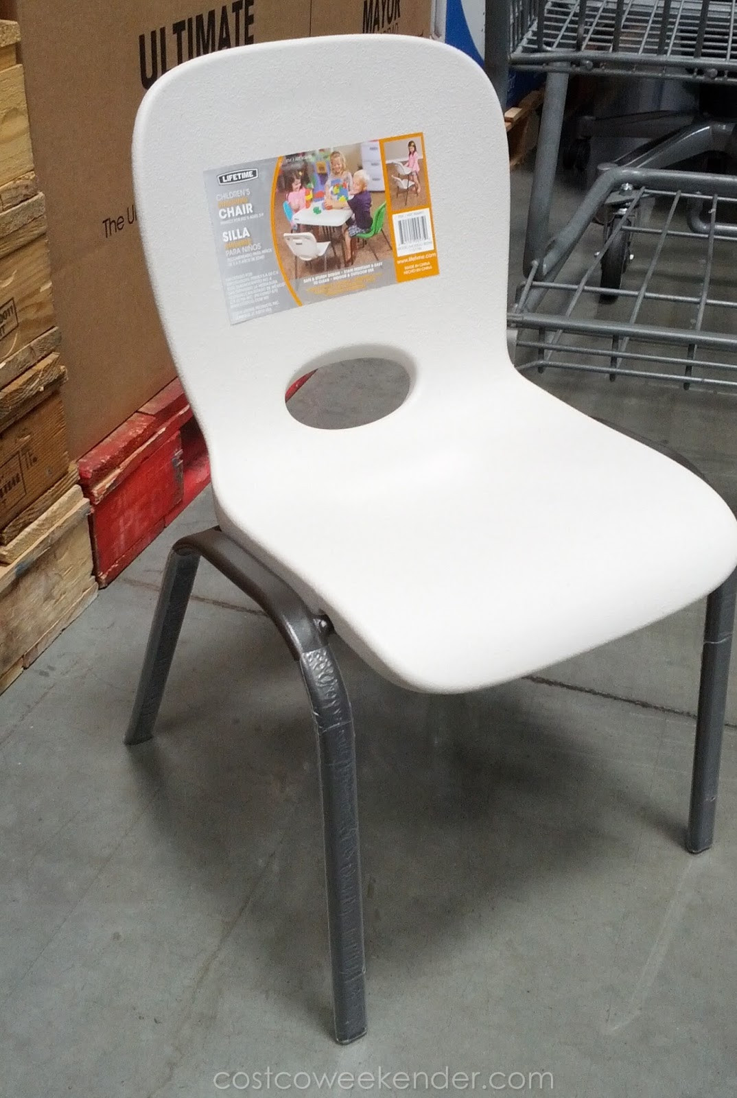 Costco Kids Chair
 Lifetime Children s Stacking Chair