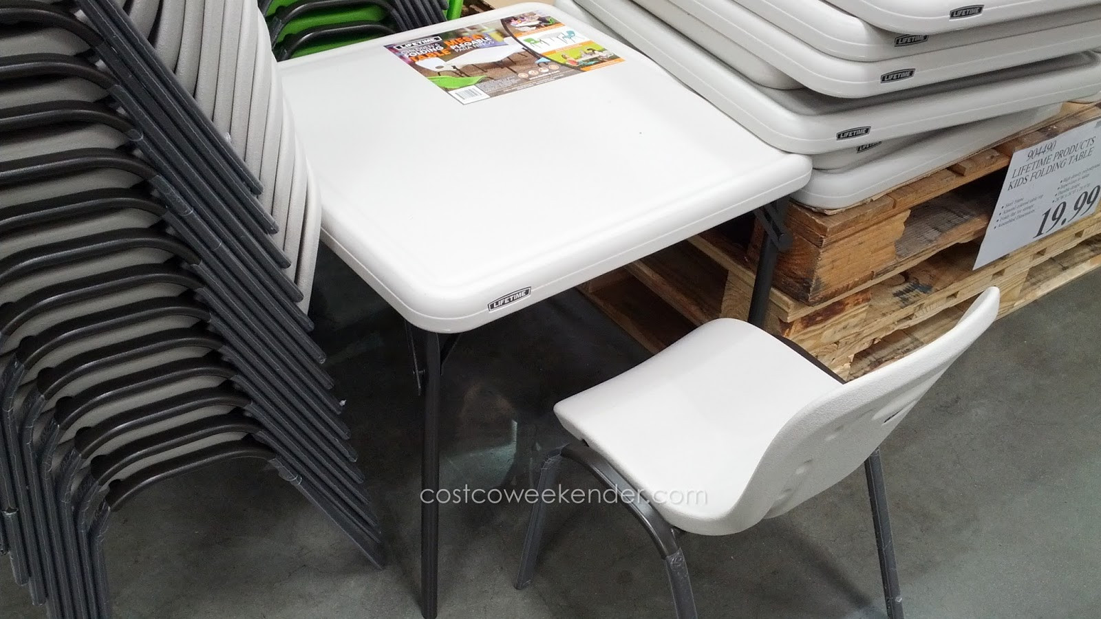 Costco Kids Chair
 Lifetime Children s Folding Table
