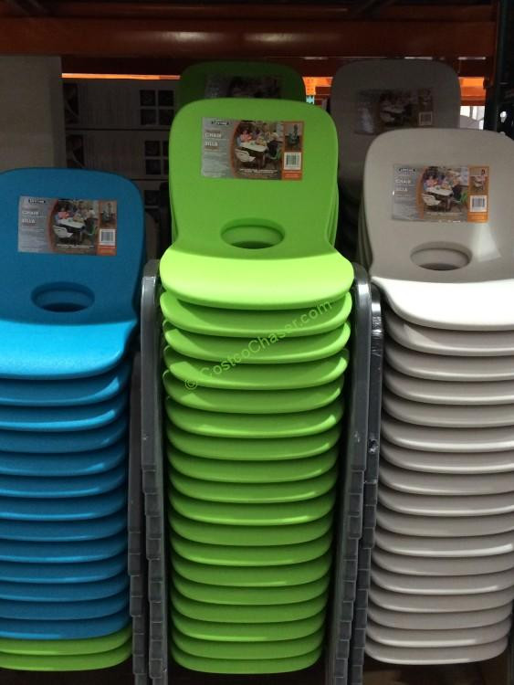 Costco Kids Chair
 Lifetime Products Kits Folding Table & Stacking Chair