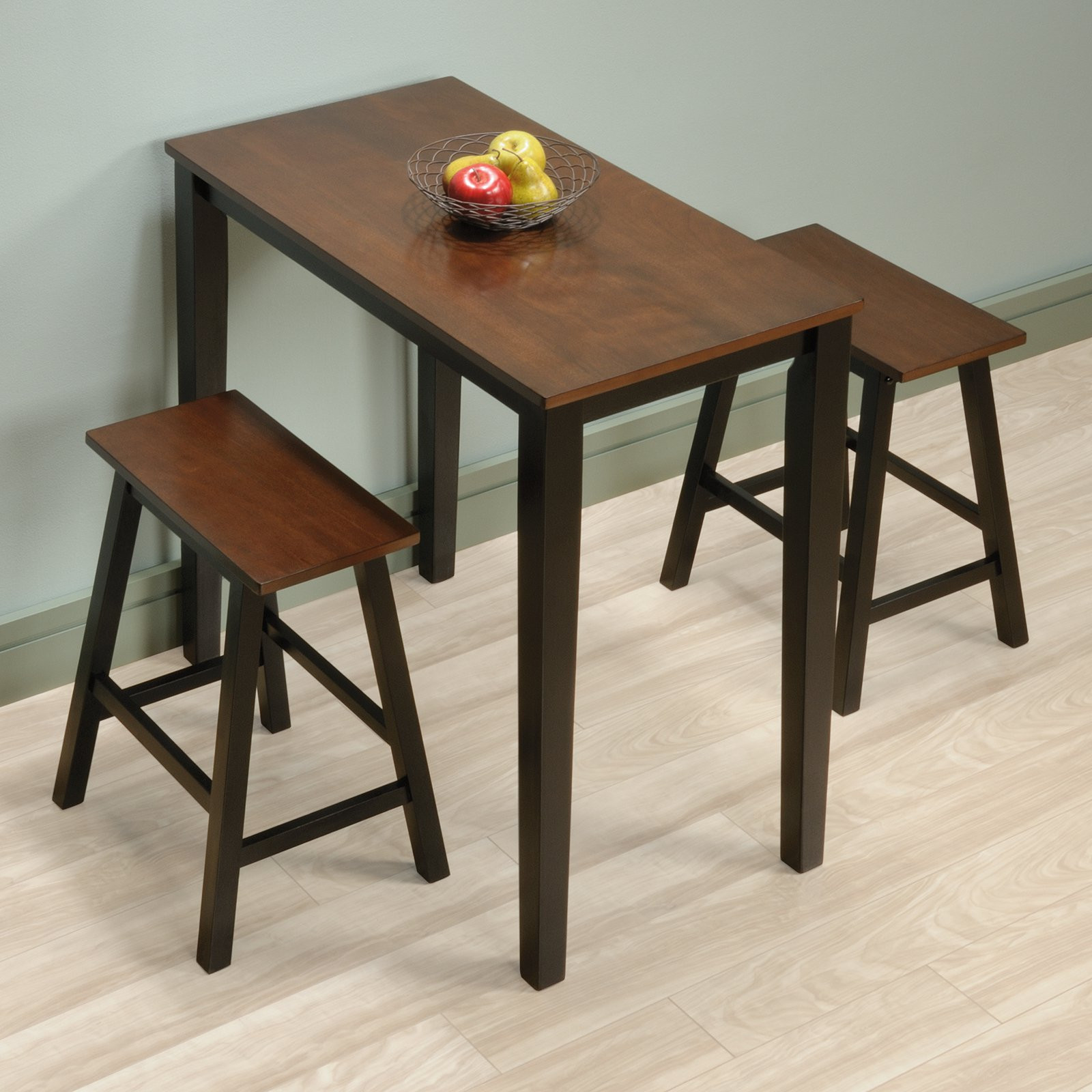 Counter Height Small Kitchen Table
 Sauder Beginnings 3 Piece Counter Height Dining Set