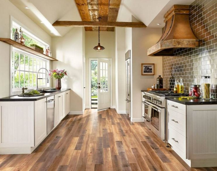 Country Kitchen Floor
 20 Everyday Wood Laminate Flooring Inside Your Home