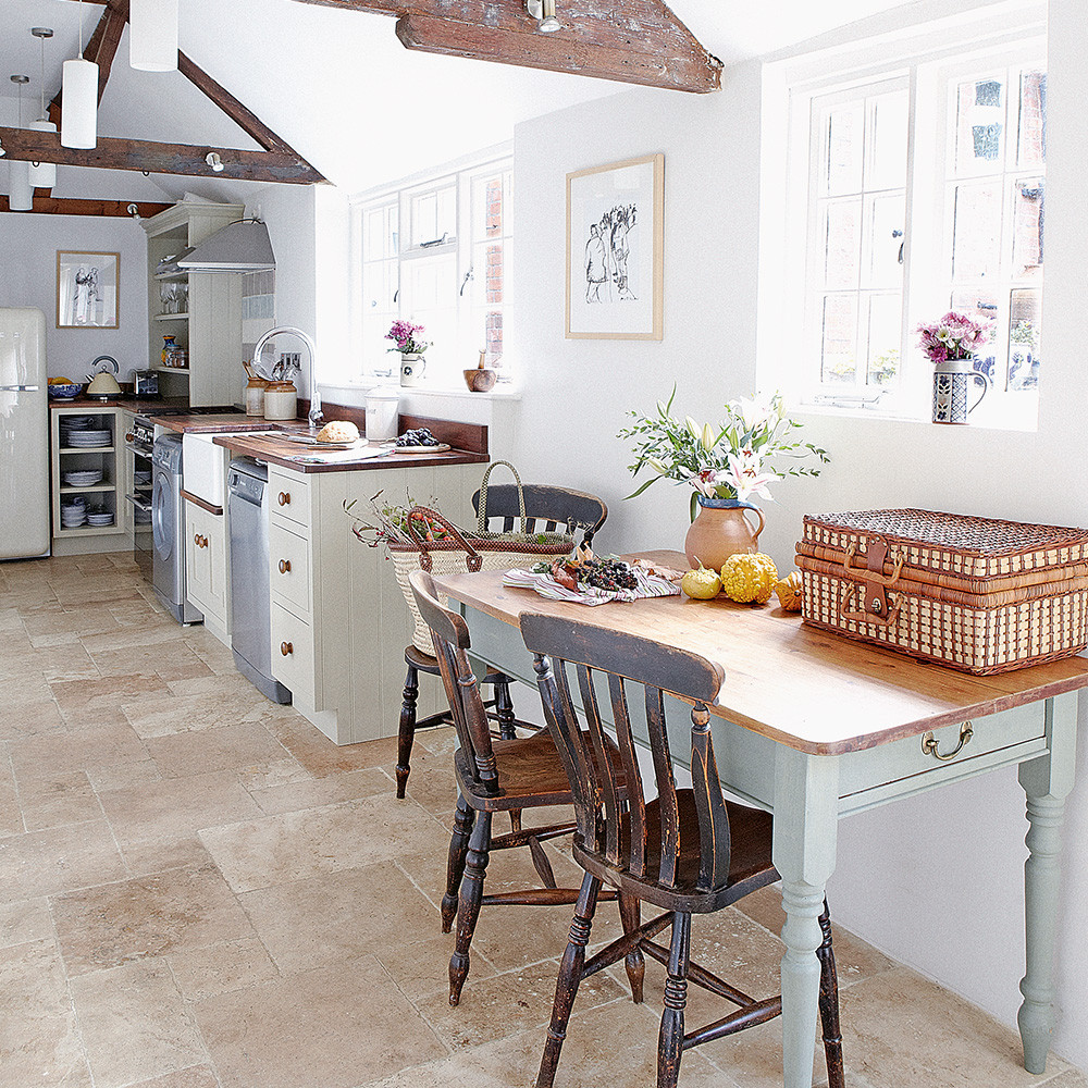 Country Kitchen Floor
 Kitchen flooring ideas to give your scheme a new look