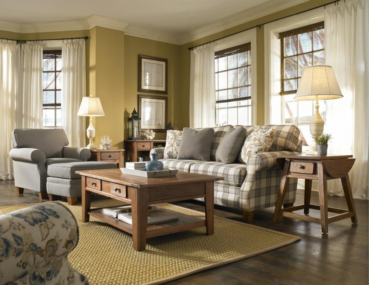 Country Living Room Chairs
 33 Perfect Country Style Living Room Furniture Ideas