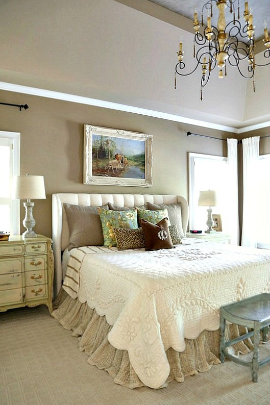 Country Master Bedroom
 Savvy Southern Style French Country Master Bedroom Refresh