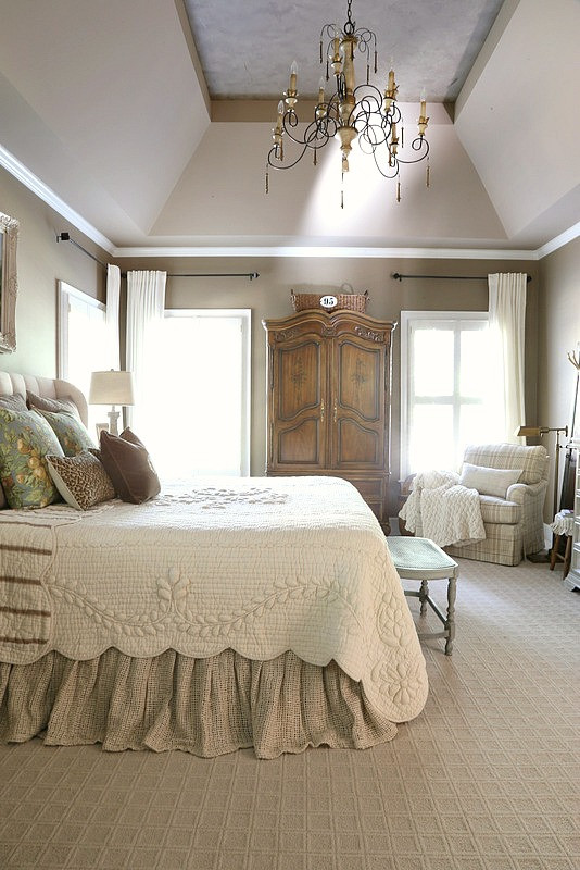 Country Master Bedroom
 Savvy Southern Style French Country Master Bedroom Refresh